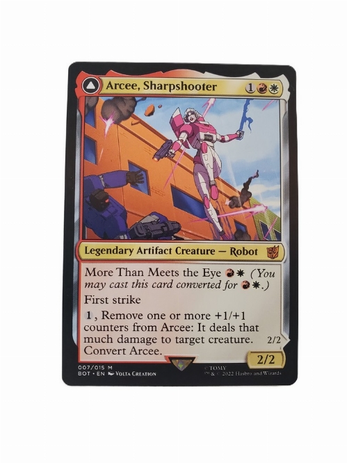 Arcee, Sharpshooter // Arcee, Acrobatic Coupe
