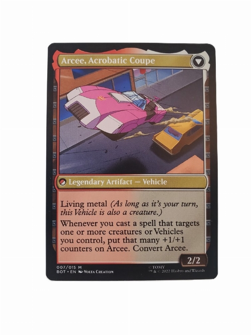 Arcee, Sharpshooter // Arcee, Acrobatic Coupe