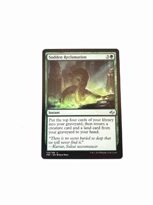 Sudden Reclamation