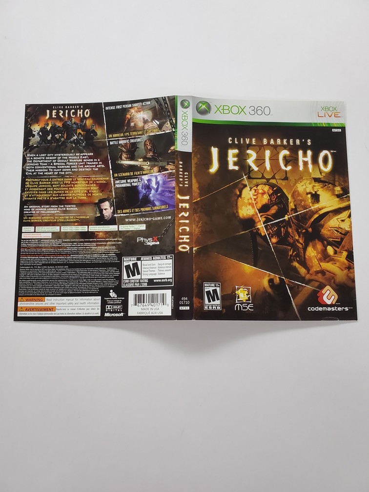 Clive Barker's Jericho (B)