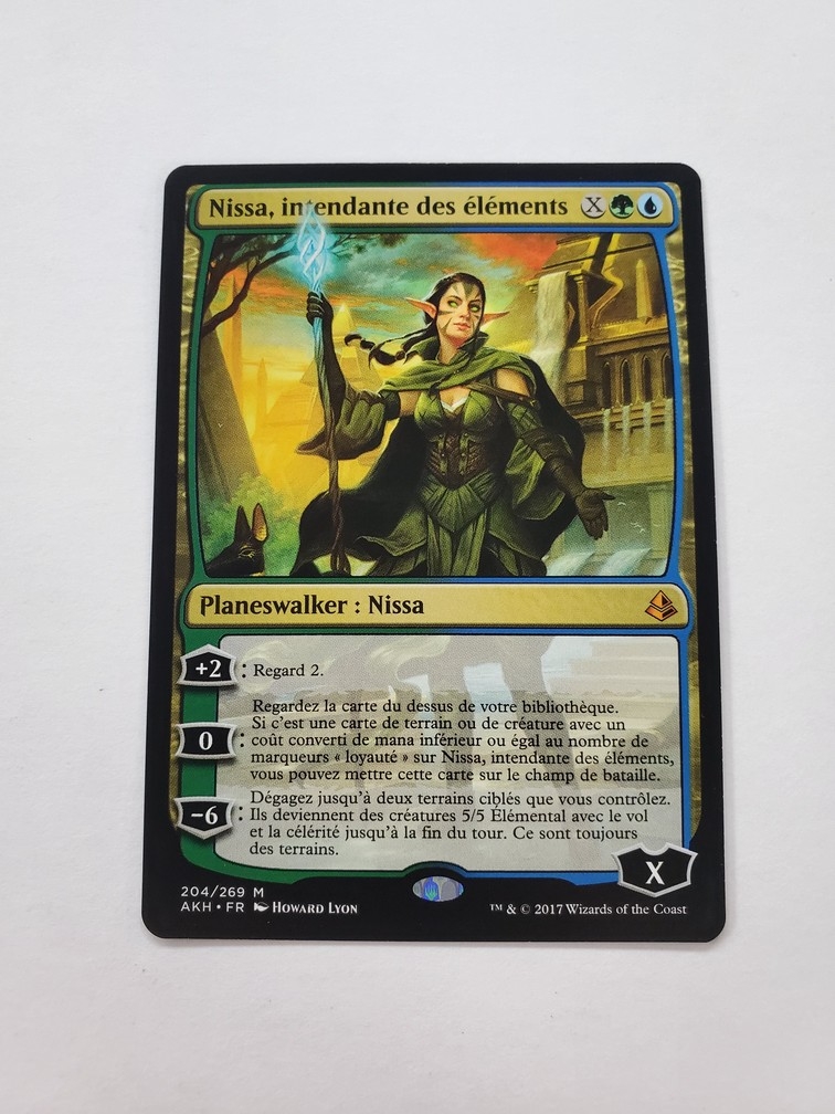 Nissa, Steward of Elements (Francaise)