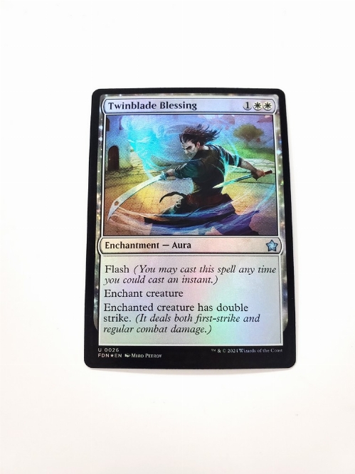 Twinblade Blessing (Foil)