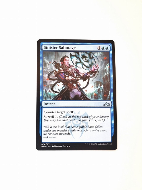 Sinister Sabotage