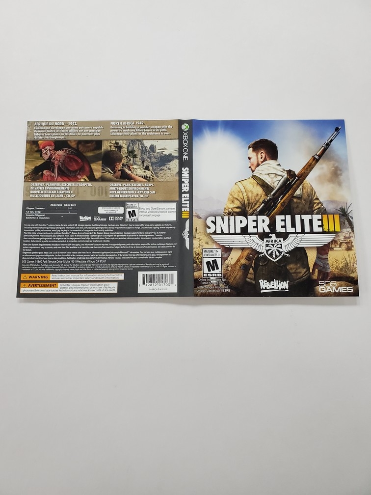 Sniper Elite III (B)