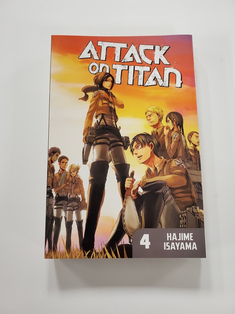 Attack on Titan (Vol.4) (Anglais)