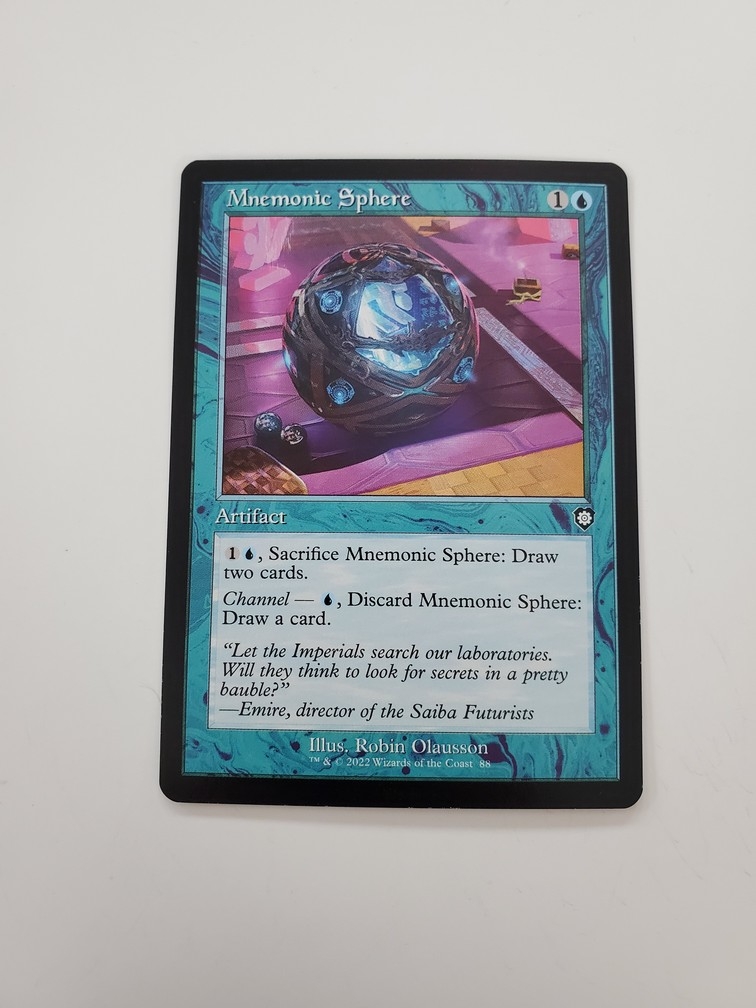 Mnemonic Sphere (Retro Frame)