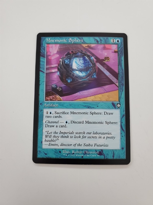 Mnemonic Sphere (Retro Frame)