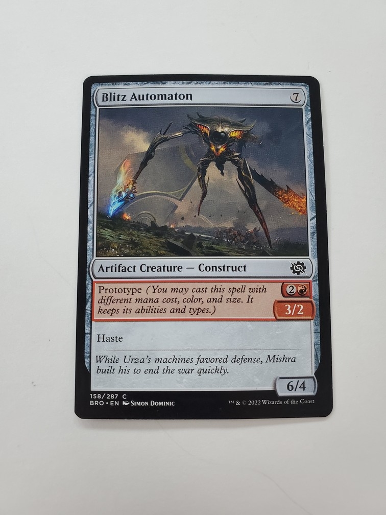 Blitz Automaton