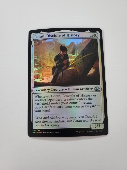 Loran, Disciple of History (Foil)