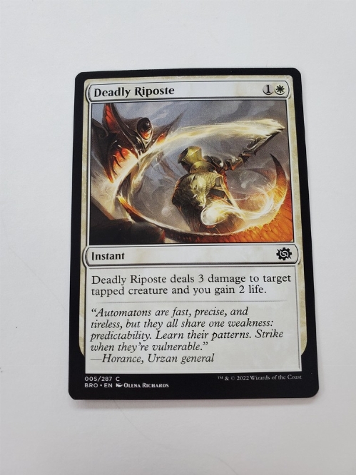 Deadly Riposte