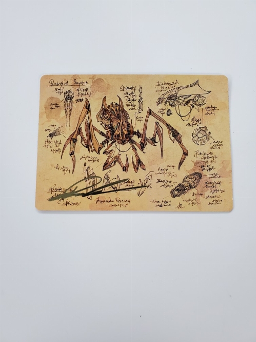 Scrap Trawler - Art Card (Gold-Stamped Signature)