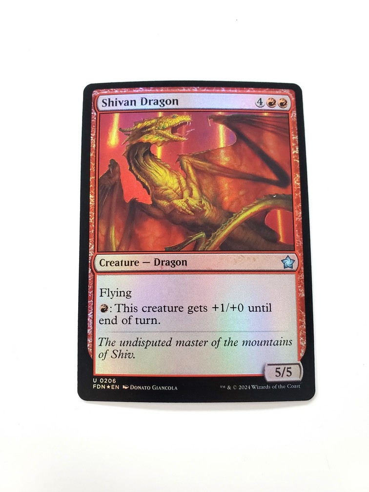 Shivan Dragon (Foil)