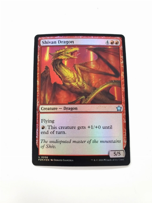 Shivan Dragon (Foil)