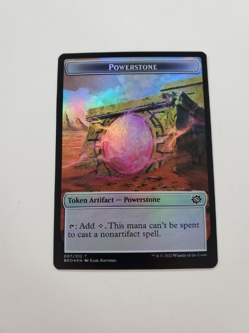 Powerstone // Construct (004) - Double-Sided Token (Foil)