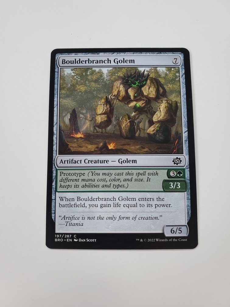 Boulderbranch Golem