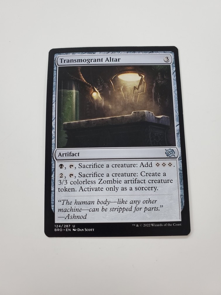 Transmogrant Altar