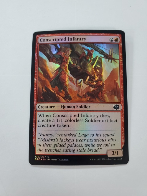 Conscripted Infantry (Foil)