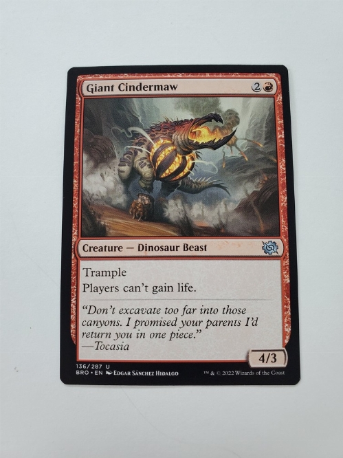 Giant Cindermaw