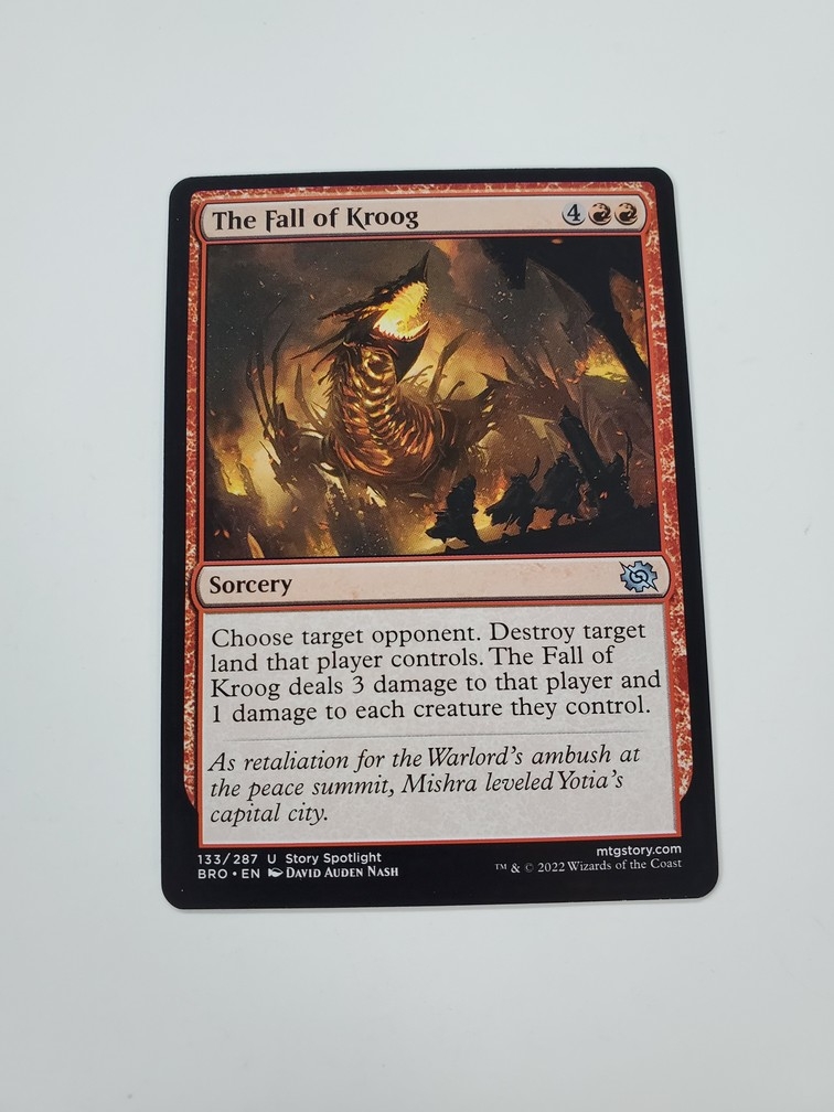 The Fall of Kroog