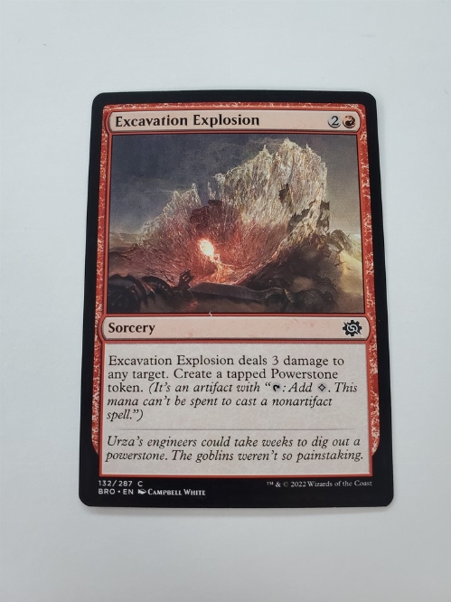 Excavation Explosion