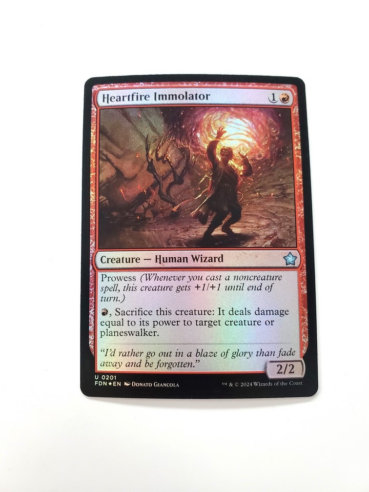 Heartfire Immolator (Foil)