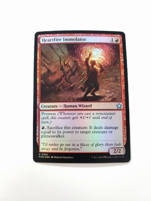 Heartfire Immolator (Foil)