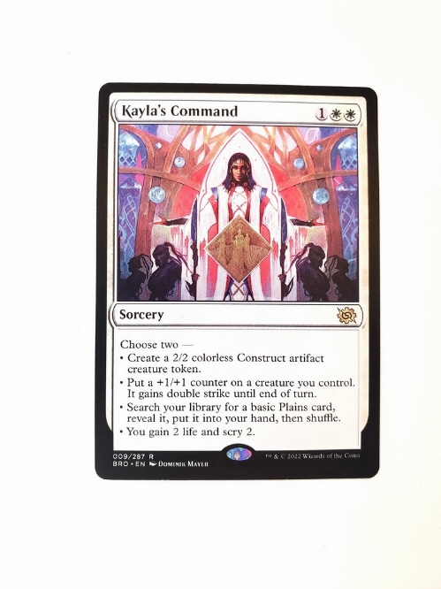 Kayla's Command