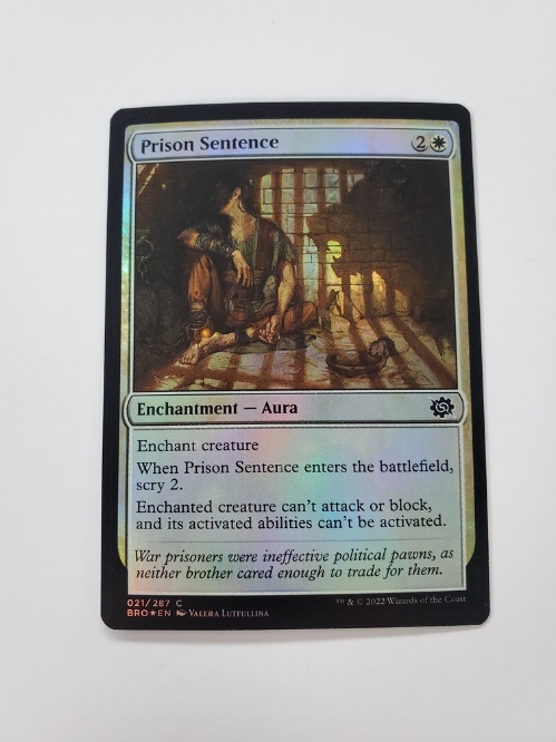 Prison Sentence (Foil)