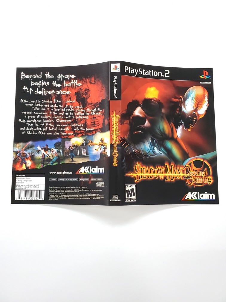 Shadow Man: 2econd Coming (B)