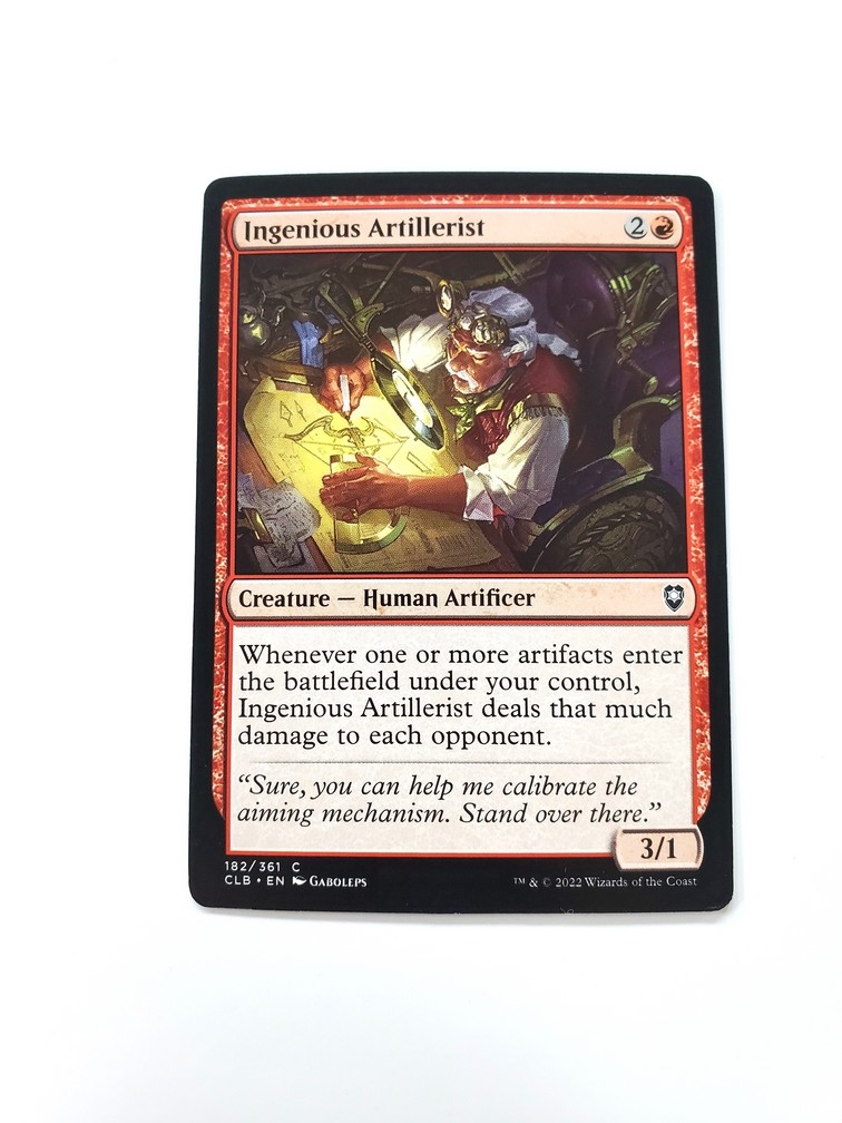 Ingenious Artillerist