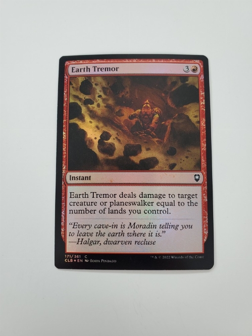 Earth Tremor (Foil)