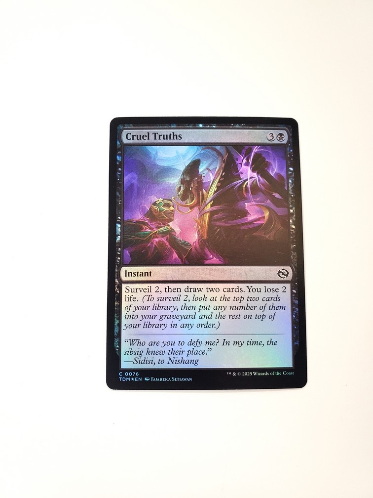 Cruel Truths (Foil)