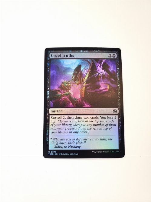 Cruel Truths (Foil)