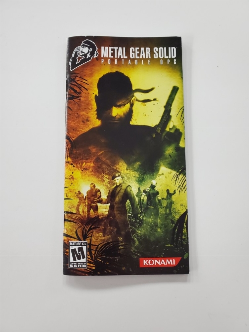Metal Gear Solid: Portable Ops (I)