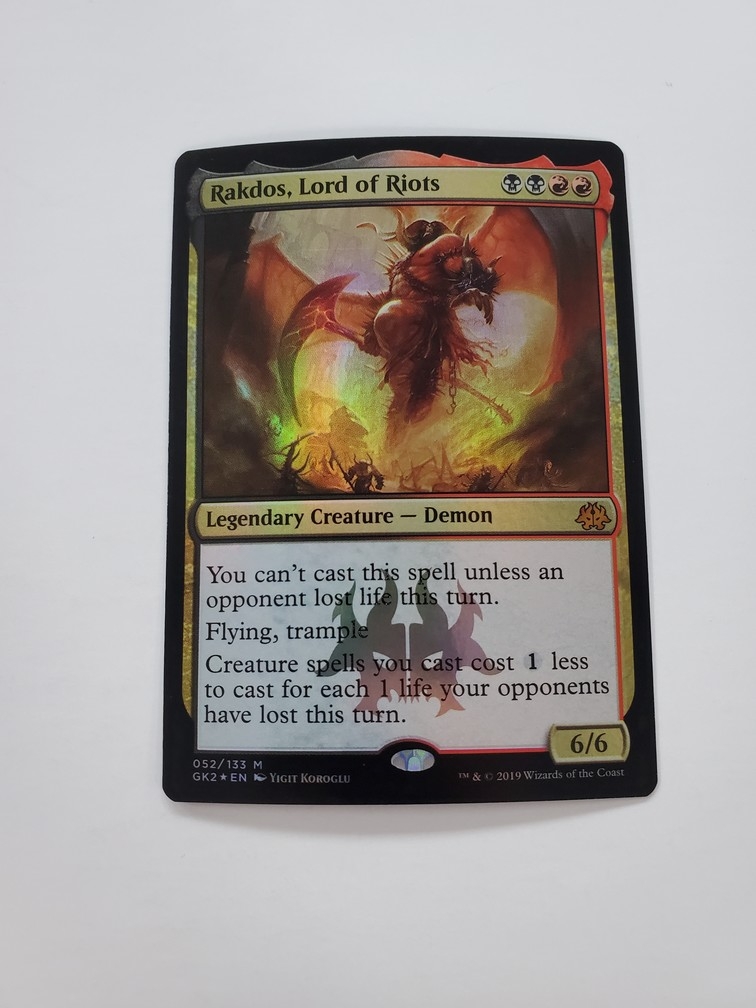 Rakdos, Lord of Riots (Foil)