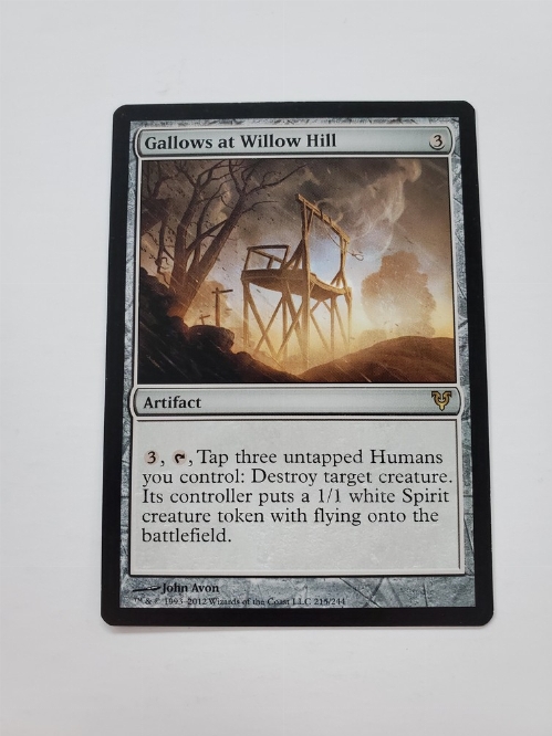Gallows at Willow Hill