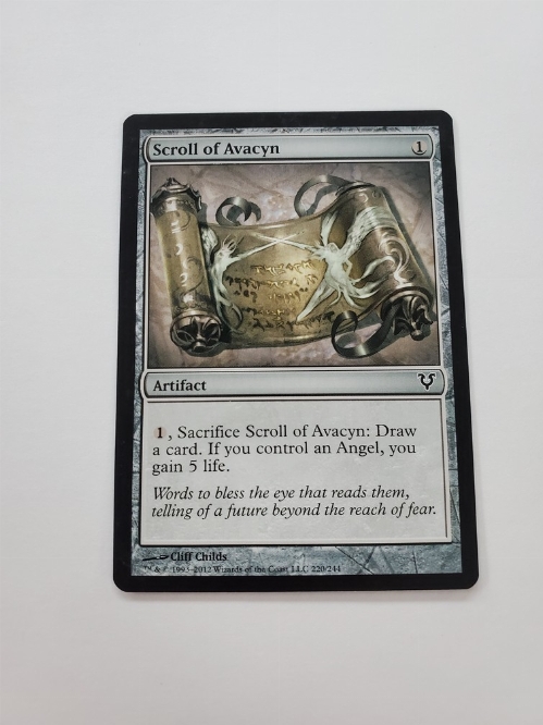 Scroll of Avacyn