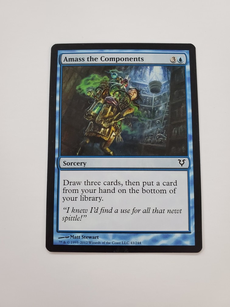 Amass the Components