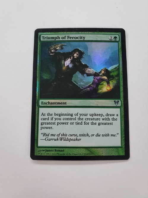 Triumph of Ferocity (Foil)