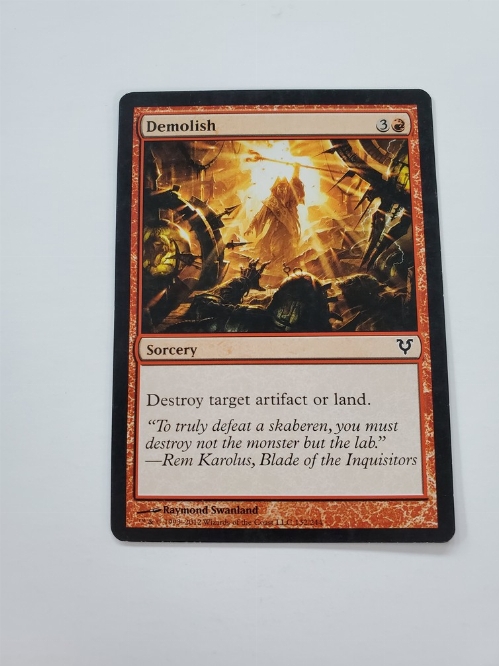 Demolish