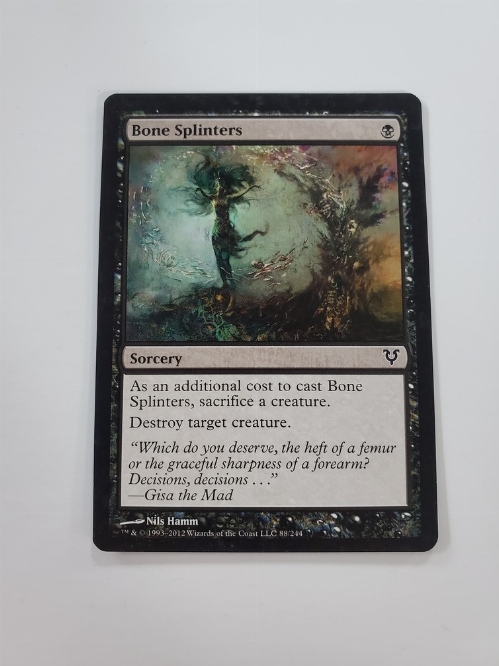 Bone Splinters