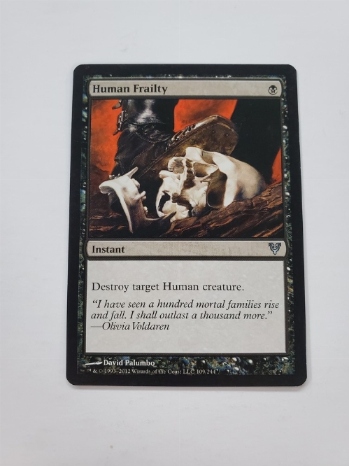 Human Frailty