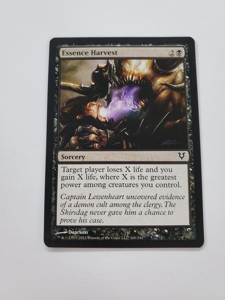 Essence Harvest