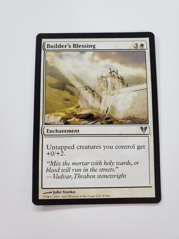 Builder's Blessing