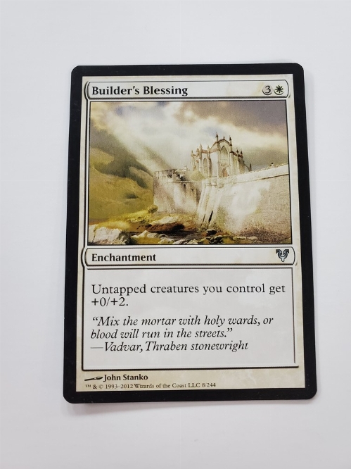 Builder's Blessing