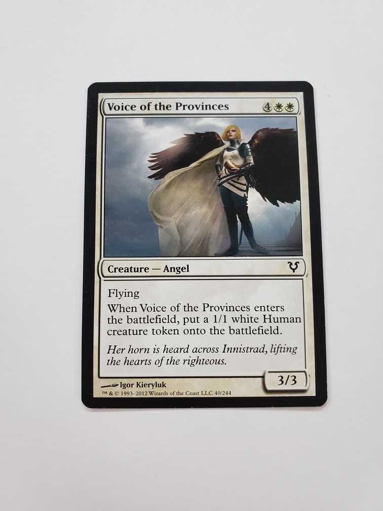 Voice of the Provinces