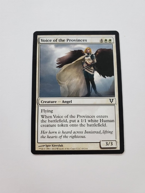 Voice of the Provinces