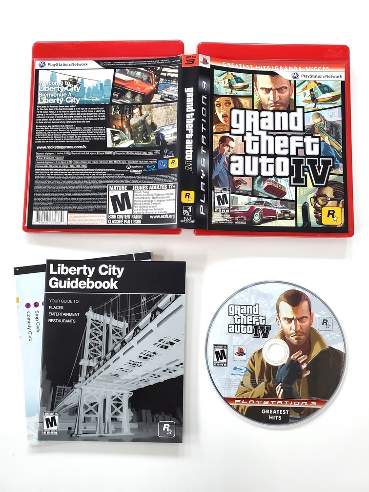 Grand Theft Auto IV (Greatest Hits) (CIB)