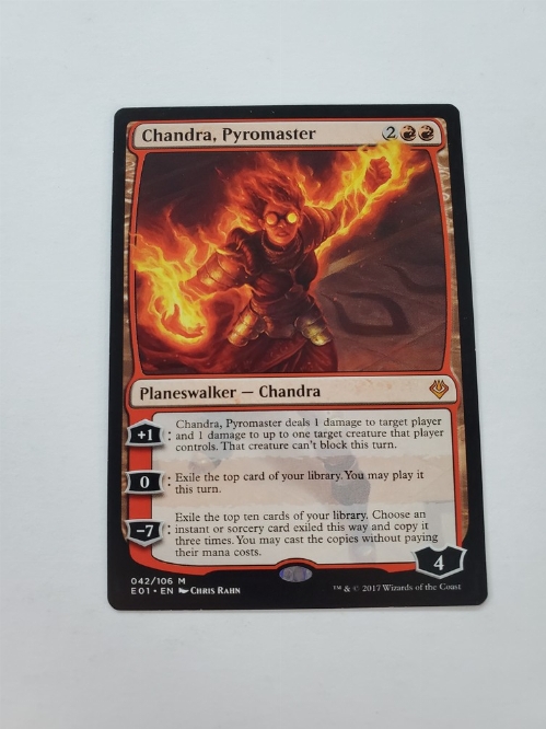 Chandra, Pyromaster