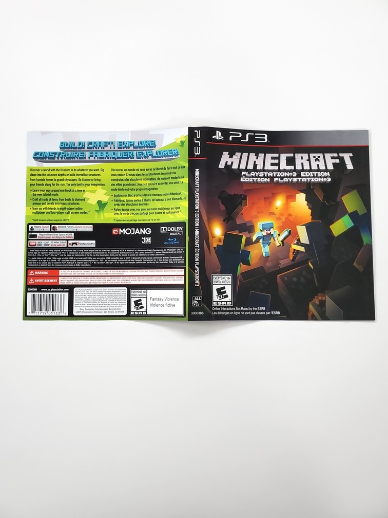 Minecraft (Playstation 3 Edition) (B)